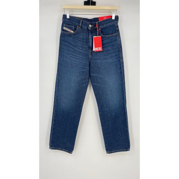 Diesel | NWT Indigo Y2K Boyfriend Slouchy Jeans 2016 D-Air 09C03 24 - Picture 4 of 13